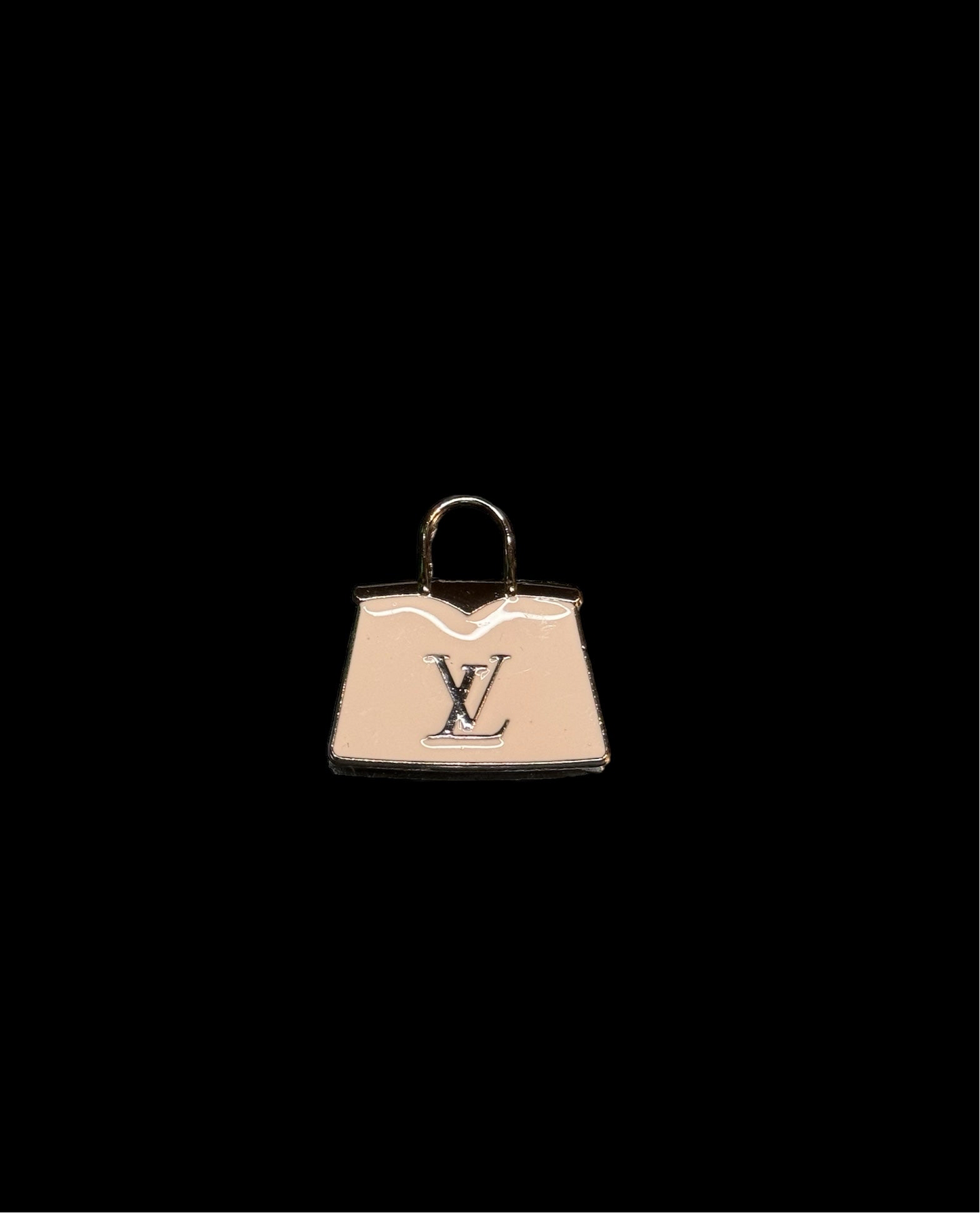 White LV Purse